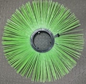 Диск щеточный (полипроп. безпроставочный) (зеленый/П.) D120х550мм 3-фиксатора