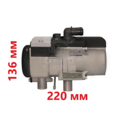 Подогреватель жидкостный предпусковой 12В Бинар-5S-12V (дизель) / Адверс