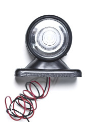 Фонарь габаритный ФГ-1 б/л крепление 4 отверстия (ТАС)