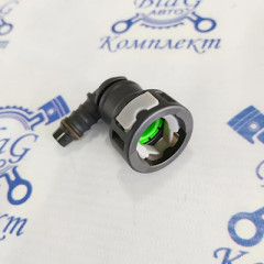 Штуцер быстросъемный топливопровода (уголок, под коннектор) D11.8-ID8-90 8х10