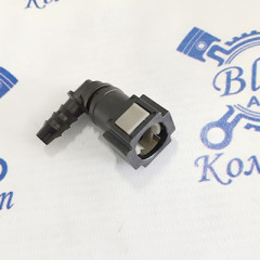 Штуцер быстросъемный топливопровода (уголок, под коннектор) D7.89-ID6-90 6х8