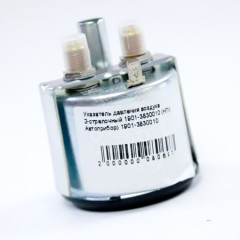 Указатель давления воздуха 2-стрелочный КАМАЗ, КРАЗ, ЗИЛ 1901-3830010 / НПК "Автоприбор"