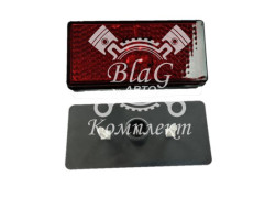 Фонарь (маркерный) универсальный 181 (181-02) 24В КРАСНЫЙ (ТАС)