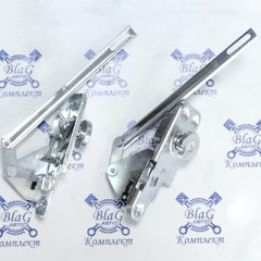 Замок двери КАМАЗ, МАЗ н/о (к-т, левый+правый) / 5320-6105020/021-10