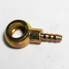 Наконечник шланга под хомут, штуцер 12мм (под шланг 6мм) 79-12/6 (16579)